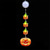 cheap Halloween Lights-Halloween Decorations Hanging Lamp Leather Wire Lamp Jack O Lantern Suction Cup Holiday String Light Indoor Atmosphere Decorative Lamp Holiday Party Decorative Lamp 1pc
