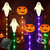 cheap Halloween Outdoor-6pcs Solar Halloween Pumpkin Garden Stake Lights Light Up Pumpkin, Solar Halloween Yard Stake Outdoor Waterproof Lighted Pumpkin Lights for Garden Patio Yard Pathway Grave Decor