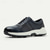 cheap Premium Leather Sneakers-Men&#039;s Black Leather Golf Shoes with Crocodile Pattern and Spiked Sole for Comfort and Style