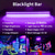 cheap Hallowen Laser Lights-2pcs USB UV LED Blacklight Bar 28cm High Intensity - 385-400nm Ultra Violet Light Effect for Halloween Club Party Disco Stage Lighting - Low Voltage 5V with On/Off Switch, Non-Waterproof