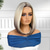 billige Syntetiske parykker med blonder-Syntetisk blonderparykk Rett Stil 14 tommers Mørkebrunt gullblond Ombre Bobfrisyre U-del Parykk Dame Parykk Brun / Hvit