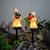 preiswerte Outdoor- &amp; Gartenanzeigen-1 Stück Solar-Kürbis mit Geister-Rasenlicht, Halloween-Gartenbeleuchtung für draußen, wasserdicht, Garten, Park, Gehweg, Landschaftsdekoration, Harz-Kürbislicht, Halloween-Beleuchtung für draußen, Dekorationen