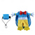 voordelige Halloween Huisdierkostuum-Honden Hondenkostuum Clown leuke Style Grappig Zacht Halloween Carnaval Feest  Hond puppy kleding outfits