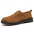 preiswerte Halbformell-klassische Oxford-Schuhe aus Wildleder für Herren mit robuster Gummisohle – stylische Schnürschuhe in Hellbraun für alle Gelegenheiten