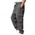 baratos Calças Cargo-Homens Calças Cargo Calça cargo Cintura elástica Bolso multi Tecido Vestível Ao ar livre Diário Acampar e Caminhar Moda Clássico Preto Verde Tropa