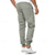 cheap Casual Pants-Men&#039;s Sweatpants Joggers Trousers Pocket Drawstring Elastic Waist Plain Comfort Sports Outdoor Daily Fashion Casual Black White Micro-elastic