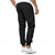 cheap Casual Pants-Men&#039;s Sweatpants Joggers Trousers Pocket Drawstring Elastic Waist Plain Comfort Sports Outdoor Daily Fashion Casual Black White Micro-elastic
