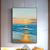 cheap Landscape Paintings-Ocean Wall Art Blue Huge Wave Oil Painting On Canvas Sea Waves 3D Textured Abstract Painting Beach Landscape Modern Sky for Living Room