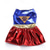 baratos Fantasia de Halloween para animais de estimação-Cachorros Vestidos Fantasia para Cachorro Super heroi Estilo bonito Engraçado Macio Dia Das Bruxas Carnaval Festa  Roupas de cachorro para cachorro