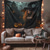 cheap Halloween Wall Tapestries-Halloween Decorations Witch Hanging Tapestry Wall Art Large Tapestry Mural Decor Photograph Backdrop Blanket Curtain Home Bedroom Living Room Decoration