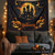 cheap Halloween Wall Tapestries-Halloween Decorations Hanging Tapestry Evil Pumpkin Castle Wall Art Large Tapestry Mural Decor Photograph Backdrop Blanket Curtain Home Bedroom Living Room
