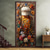 cheap Wall Tapestries-Beer Floral Door Covers Door Tapestry Door Curtain Decoration Backdrop Door Banner for Front Door Farmhouse Holiday Party Decor Supplies