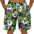 cheap Board Shorts-Men&#039;s Graphic Flower / Floral Board Shorts Swim Shorts Swim Trunks Mid Waist Streetwear Hawaiian Boho Casual Daily Holiday Drawstring with Mesh lining Elastic Waist Designer Clothing Apparel