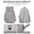 baratos Mochilas de Faculdade-Mochila minimalista para laptop, unissex, à prova d'água, com carregamento USB, ideal para faculdade, escola, trabalho, viagens e deslocamentos diários. Possui diversos compartimentos, carregamento USB e vários compartimentos.