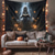 cheap Halloween Wall Tapestries-Halloween Decorations Hanging Tapestry Ghost Bride Reading Wall Art Large Tapestry Mural Decor Photograph Backdrop Blanket Curtain Home Bedroom Living Room