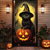 olcso Halloween ajtóborítók-halloween ajtódíszek halloween ajtóhuzatok fekete macska sütőtök ajtó kárpit ajtófüggöny dekoráció háttér ajtó transzparens bejárati ajtóhoz parasztház ünnepi parti dekorációs kellékek