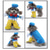voordelige Halloween Huisdierkostuum-Honden Hondenkostuum Clown leuke Style Grappig Zacht Halloween Carnaval Feest  Hond puppy kleding outfits