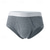 cheap Men&#039;s Boxers Underwear-Men&#039;s 3 Pack Boxers Underwear Boxer Shorts Patchwork Modal Breathable Soft Comfortable Color Block Mid Rise Black+White+Gray Black