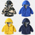 cheap Outerwear-Boys&#039; 3D Solid Color Camo Coat Outerwear Long Sleeve Fall Winter Fashion Basic Little Kids(4-7ys) 4-7 Years Hooded Outdoor Casual Daily Regular Fit