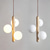 cheap Island Lights-LED Pendant Light  1/ 3-Light Pendant Stone Pendant Light  Vintage Living Room Bedroom Dining Room 110-240V