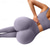 billiga Yoga Leggings &amp; Tights-Dam Yogabyxor Yoga leggings Elastiskt midjeband Hög midja Yoga Gymträning Pilates Trikåer Svart Rosa Marinblå sporter Sportkläder Elastisk Smal