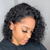 cheap Human Hair Lace Front Wigs-Human Hair 13x4 Lace Front Wig Free Part Brazilian Hair Wavy Water Wave Black Natural Wig 180% 250% Density with Baby Hair 100% Virgin Glueless Pre-Plucked For wigs for black women Short Human Hair