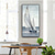 cheap Floral/Botanical Paintings-oil painting handmade Abstract Sailboat Canvas Art paintings handmade Nautical Oil Painting on Canvas Large Sailing Ship paintings Wall Art Modern Seascape Painting for Bedroom office decoration
