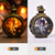 ieftine Lumini de Halloween-decor de epocă de Halloween lanternă lumânare electronică lumina de noapte fantomă aprinsă, lumina cu LED-uri lumina dovleac festival fantomă elemente de recuzită pentru decorare creativă lampă cu ulei mică de mână 1buc