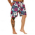 cheap Board Shorts-Men&#039;s Graphic Flower / Floral Board Shorts Swim Shorts Swim Trunks Mid Waist Streetwear Hawaiian Boho Casual Daily Holiday Drawstring with Mesh lining Elastic Waist Designer Clothing Apparel