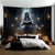 cheap Halloween Wall Tapestries-Halloween Decorations Hanging Tapestry Ghost Bride Reading Wall Art Large Tapestry Mural Decor Photograph Backdrop Blanket Curtain Home Bedroom Living Room