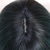 cheap Synthetic Trendy Wigs-Synthetic Wig Uniforms Career Costumes Princess Straight kinky Straight Middle Part Layered Haircut Machine Made Wig 22 inch Black / Dark Green Synthetic Hair Women&#039;s Cosplay Party Fashion Natural