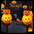 preiswerte Outdoor- &amp; Gartenanzeigen-Solar Halloween Rasen Licht Hut Kürbis Licht Atmosphäre Garten Lichter Halloween Party im Freien wasserdichte Dekoration 1pc