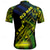 abordables Maillots pour hommes-Homme Maillot de cyclisme Graphique Géométrique Manche Courte Cyclisme T-shirt Maillot Top avec 3 poches arrière VTT Vélo tout terrain Séchage Rapide Respirant Des sports Jaune Vert Vêtement Tenue