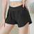 billiga Yoga shorts &amp; cyklister-Dam Gymshorts Yogashorts Träningsshorts med telefonficka Pilates Gymträning Träna Shorts Ensfärgat Svart Blå Purpur sporter Sportkläder Elastisk Smal