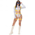 cheap Women&#039;s Costumes-Astronaut Carnival Costume Cosplay Costume Adults&#039; Women&#039;s Cosplay Party Masquerade Bachelorette Party Carnival Masquerade Easy Carnival Costume