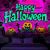 voordelige Wandtapijten-Halloween decoraties pompoen blacklight wandtapijt uv-reactief glow in the dark bos trippy berg mistig kerkhof spook hangend wandtapijt muurschildering voor woonkamer slaapkamer