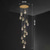 economico Luci Isola cucina-lampada a sospensione a led dimmerabile 1/3/5/7/10/15-luce nordica sfera di vetro decorazioni per la casa lampadario di cristallo moderno lampadario semplice decorazione della casa sala da pranzo