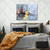 cheap Landscape Paintings-Handmade Oil Painting Canvas Wall Art Decoration Abstract Landscape Oil Painting Architectural Street Scene for Home Decor Rolled Frameless Unstretched Painting