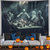 cheap Halloween Wall Tapestries-Halloween Decorations Ghosts Dinner Hanging Tapestry Wall Art Large Tapestry Mural Decor Photograph Backdrop Blanket Curtain Home Bedroom Living Room Decoration Pumpkin Haunted House