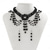 cheap Jewelry Sets-Jewelry Set 1 set Crystal Crystal 1 Necklace Earrings Women&#039;s Vintage Statement Cute Beads Flower Round Jewelry Set For Party Halloween Club
