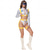 cheap Women&#039;s Costumes-Astronaut Carnival Costume Cosplay Costume Adults&#039; Women&#039;s Cosplay Party Masquerade Bachelorette Party Carnival Masquerade Easy Carnival Costume
