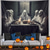 cheap Halloween Wall Tapestries-Halloween Decorations Ghosts Dinner Hanging Tapestry Wall Art Large Tapestry Mural Decor Photograph Backdrop Blanket Curtain Home Bedroom Living Room Decoration Pumpkin Haunted House