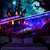 voordelige Wandtapijten-Halloween decoraties gejaagd huis blacklight wandtapijt uv-reactief gloeiend in het donker mistige begraafplaats hangend wandtapijt muurschildering voor woonkamer slaapkamer
