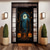 levne Halloweenové dveřní kryty-halloween dveřní dekorace halloween dveřní kryty dveřní tapisérie dýně lesní dveřní záclona dekorace pozadí dveřní banner pro přední dveře statek dovolená party dekorace zásoby