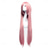 cheap Party Wigs-40 Inch 100 cm Oblique Bangs Anime Costume Long Straight Cosplay Wig Party Wig Halloween Wigs