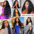 baratos Perucas de seda frontais de cabelo natural-Cabelo humano pré-arrancado cabelo humano 13x4 hd transparente solto onda profunda perucas dianteiras de renda cabelo humano para mulheres negras 150% densidade nós descoloridos com cabelo de bebê 20