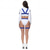cheap Women&#039;s Costumes-Astronaut Carnival Costume Cosplay Costume Adults&#039; Women&#039;s Cosplay Party Masquerade Bachelorette Party Carnival Masquerade Easy Carnival Costume