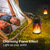 cheap Halloween Lights-Solar Lanterns Outdoor Waterproof Flickering Flame LED Hanging Lanterns Decorative Outdoor Solar Lights for Garden Patio Pathway Yard Halloween Indoor Outdoor Decorations 1pc