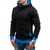 baratos hoodies básicos dos homens-Homens Moletom Quarter Zipper Hoodie Preto Vermelho Azul Camelo Cinzento Com Capuz Tecido Patchwork Desportos e Ar livre Diário Feriado Poliéster Roupa de rua Básico Casual Primavera &amp; Outono Roupa