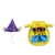 voordelige Halloween Huisdierkostuum-Honden Hondenkostuum Clown leuke Style Grappig Zacht Halloween Carnaval Feest  Hond puppy kleding outfits